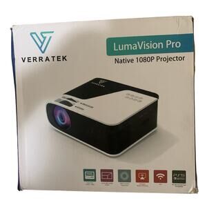 NEW VERRATEK LUMAVISION PRO NATIVE 1080P PROJECTOR - BIG SCREEN SIZE